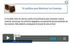 Videos Creencias justificacion